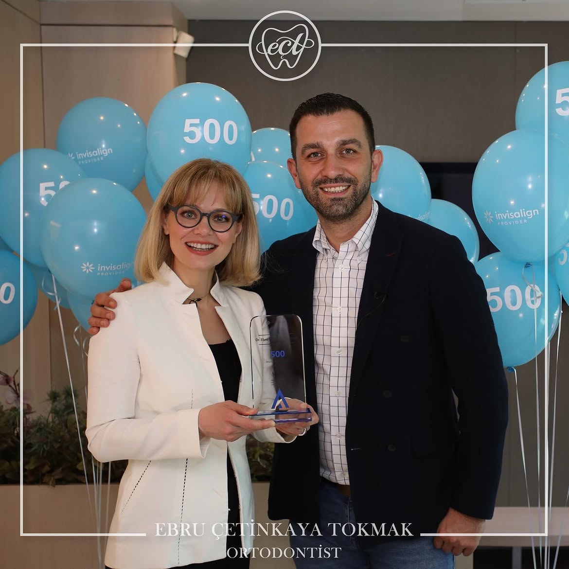 invisalign 500 kutlaması