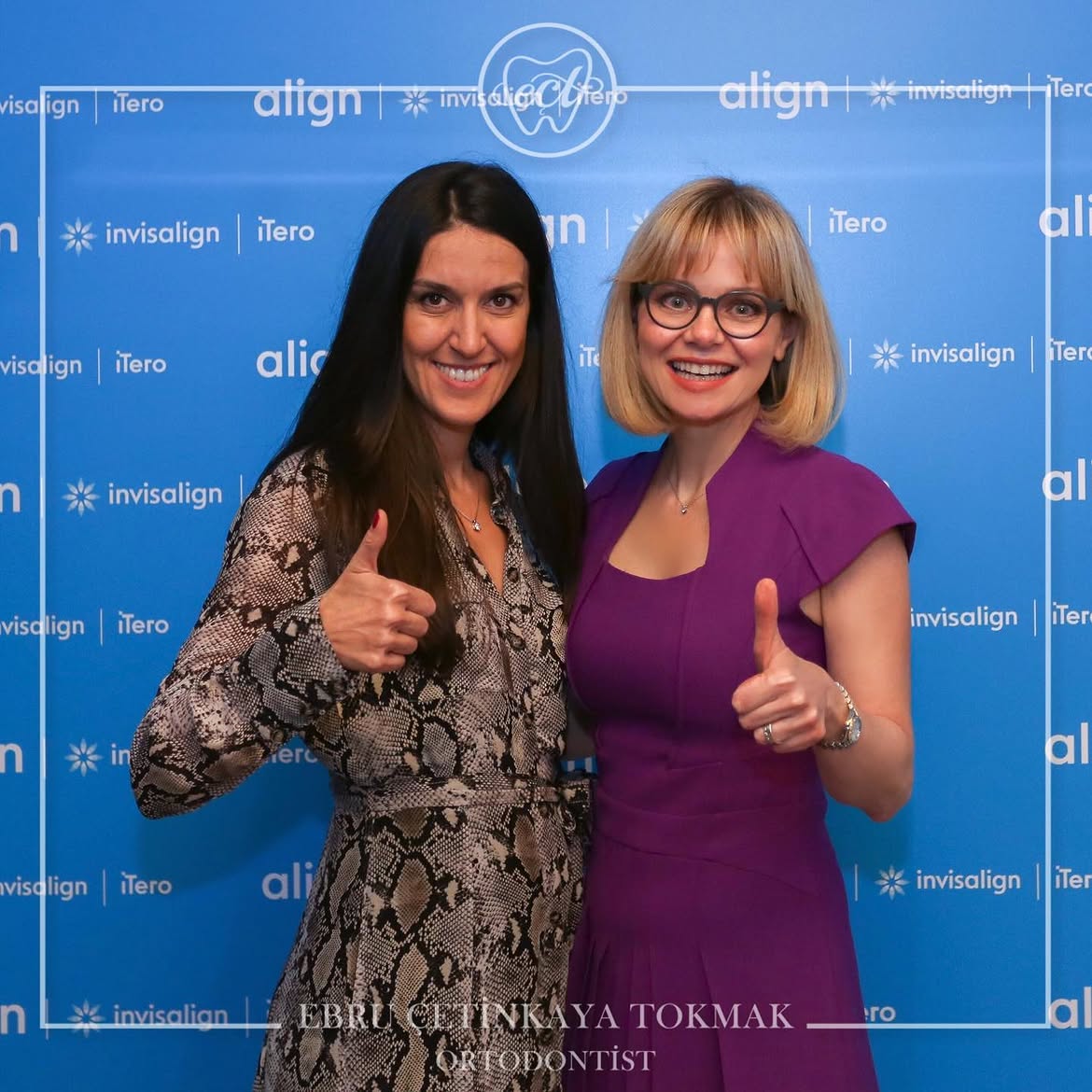 invisalign Diamond Apex ödülümü aldım.