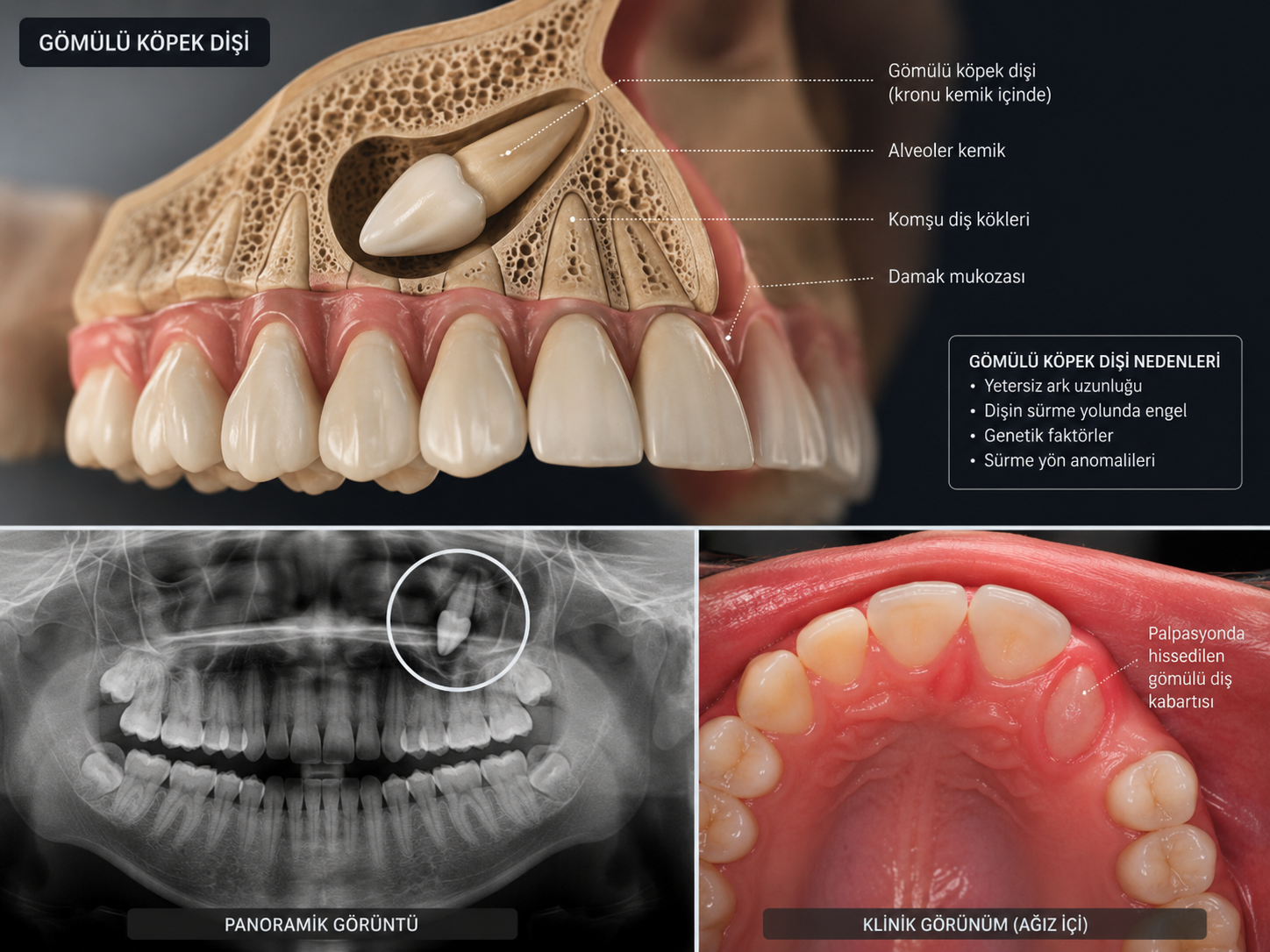 Can an Impacted Canine Tooth Erupt on Its Own?